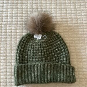 Green Knit Women’s Beanie
